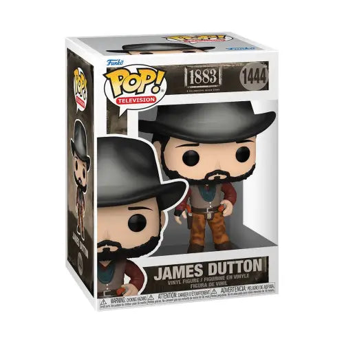 James Dutton Funko Pop! Vinyl Figure #1444 showcasing the iconic character from 1883