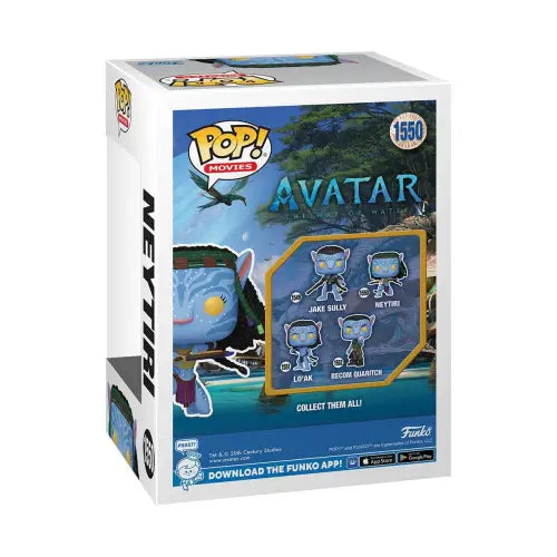 Avatar Water Neytiri Funko Pop vinyl figure box from Avatar The Way of Water series