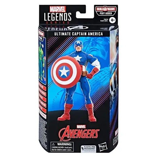 Ultimate Captain America action figure by Hasbro in display