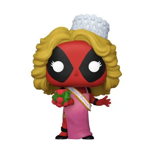 Deadpool Parody Beauty Pageant Funko Pop! Vinyl Figure showcasing beauty pageant Deadpool