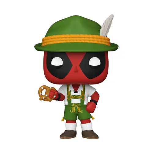 Deadpool Parody Lederhosen Funko Pop Vinyl Figure #1341 showcasing Lederhosen Deadpool