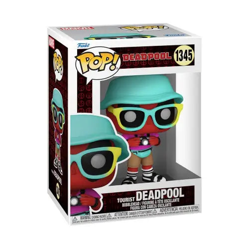 Funko Pop Deadpool Parody Tourist Deadpool figurine in box for collectors