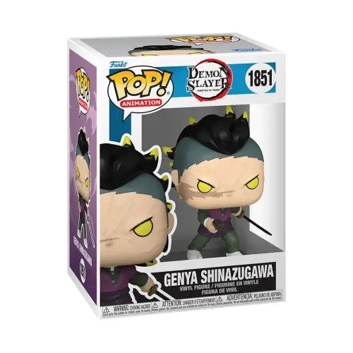 Demon Slayer Genya Shinazugawa Funko Pop Vinyl Figure in Demon Form #1851