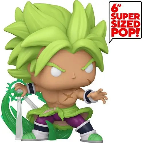 Broly Super Funko Pop figure from Dragon Ball Super, Super Saiyan Broly 6 3/4-Inch