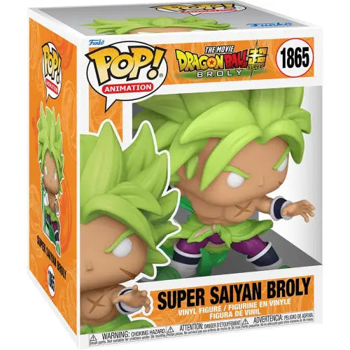 Super Saiyan Broly Funko Pop figure from Dragon Ball Super Broly collection