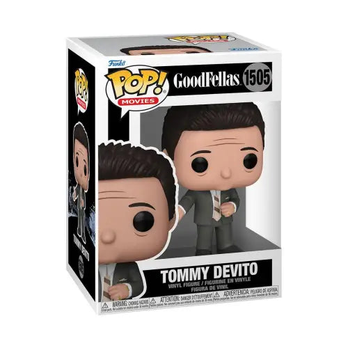 Tommy DeVito Funko Pop figure from Goodfellas with vinyl collectible design