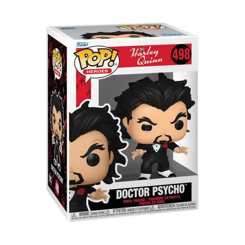 Harley Quinn Animated Series Doctor Psycho Funko Pop box collectible figure