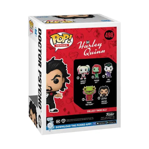 Harley Quinn Animated Series Doctor Psycho Funko Pop box collectible vinyl figure