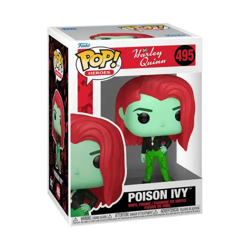 Harley Quinn Animated Series Poison Ivy Funko Pop Vinyl Figure #495 for collectible fans