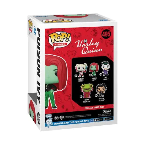Harley Quinn Animated Series Poison Ivy Funko Pop Vinyl Figure box for animated series poison collection