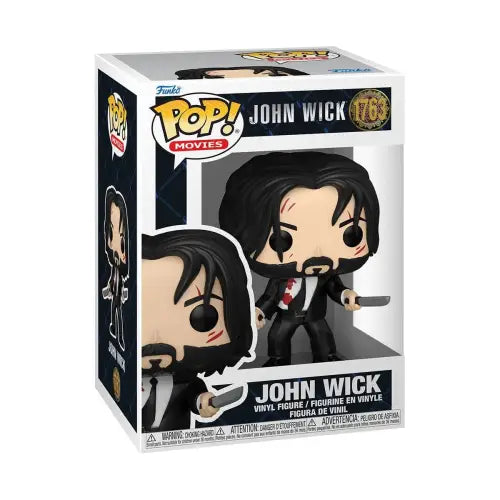 John Wick Series 6 Funko Pop Vinyl Figure #1763 showcasing the iconic character John Wick