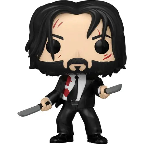 John Wick Series 6 Funko Pop Vinyl Figure #1763 showcasing the iconic John Wick character