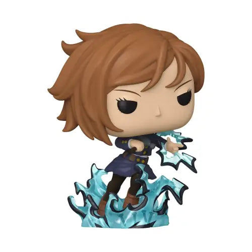 Funko Pop figure of Nobara Kugisaki from Jujutsu Kaisen with ice powers