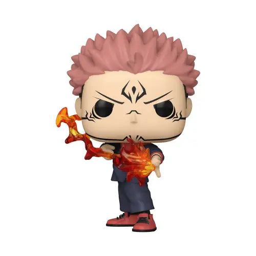 Ryomen Sukuna Funko Pop figure from Jujutsu Kaisen Fire Arrow edition, vinyl collectible