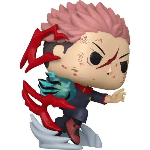 Funko Pop of Yuji Itadori from Jujutsu Kaisen Divergent Fist vinyl figure