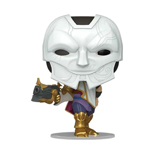 League of Legends Jhin Funko Pop Vinyl Figure showcasing a Jhin Funko Pop collectible