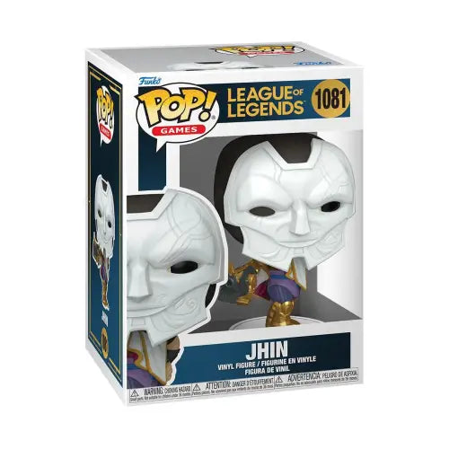 League of Legends Jhin Funko Pop vinyl figure for collectors and fans of Jhin Funko Pop