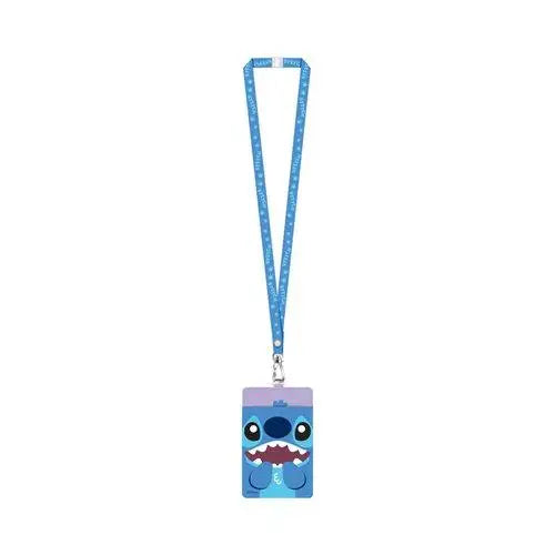Lilo & Stitch Deluxe Lanyard with blue lanyard