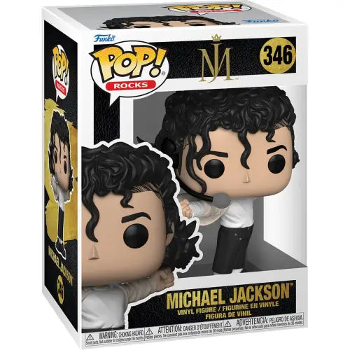 Michael Jackson Super Bowl Funko Pop box for collectors and pop culture enthusiasts