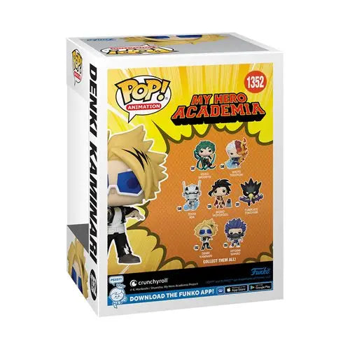 Denki Kaminari Funko Pop Figure set featuring Hero Academia characters.