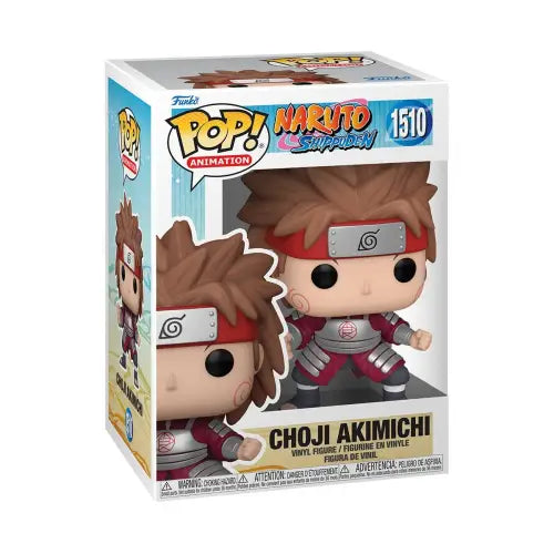 Choji Akimichi Funko Pop figure from Naruto Shippuden featuring Shippuden Choji Akimichi