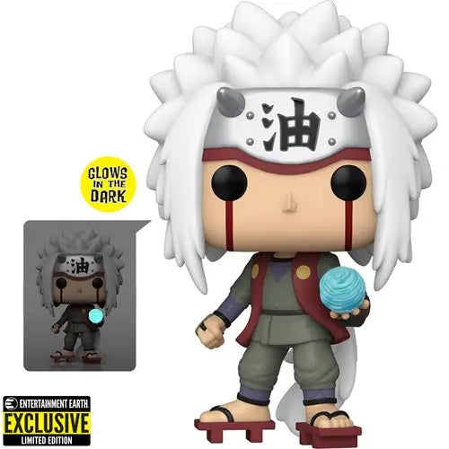 Shippuden Jiraiya Rasengan Glow Dark Funko Pop Animation Vinyl Figure Naruto with Ice Cream