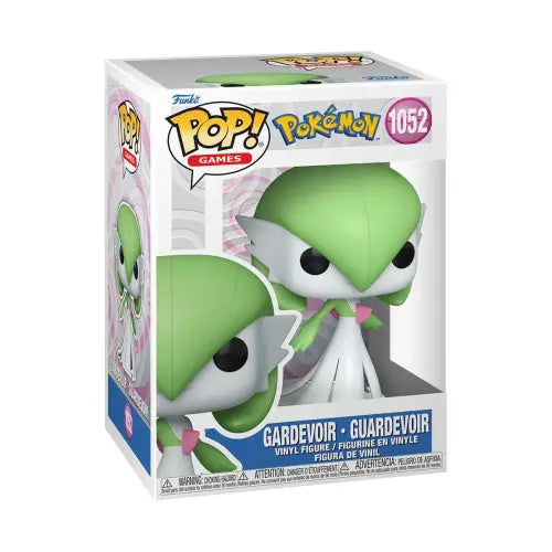 Gardevoir Funko Pop Vinyl Figure #1052 in packaging for Pokemon Gardevoir fans