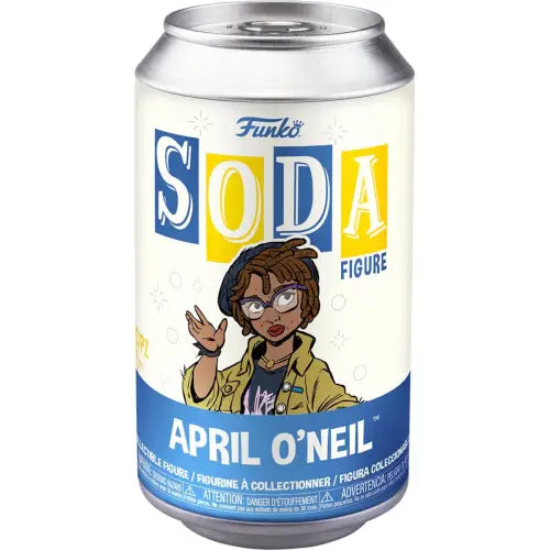 Funko Soda can featuring April O’Neil from Teenage Mutant Ninja Turtles collection