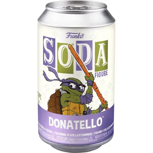 Donatello Funko Soda can from Teenage Mutant Ninja Turtles collectible figure