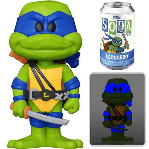 Teenage Mutant Ninja Turtles Leonardo Soda Vinyl Figure Funko Soda collectible