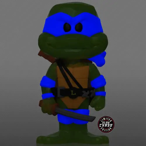 Glow-in-the-dark Teenage Mutant Ninja Turtles Leonardo Vinyl Figure for collectors