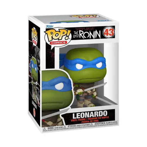 Teenage Mutant Ninja Turtles Funko Pop figure of Leonardo in box for collectors