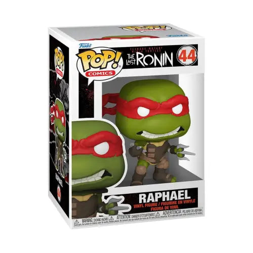 Raphael Funko Pop figure in box from Teenage Mutant Ninja Turtles: The Last Ronin