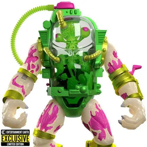 Teenage Mutant Ninja Turtles Mutagen Man Action Figure with Green and Pink Color Scheme