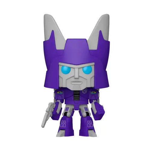 Purple and gray Transformers Cyclonus Funko Pop Vinyl Figure #148 collectible toy