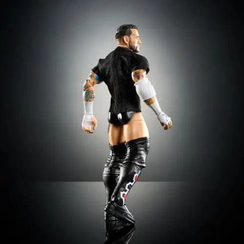 CM Punk action figure from WWE Elite Collection Series 115, perfect for collectors