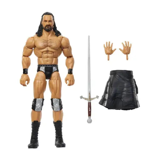 Drew McIntyre action figure with accessories from WWE Elite Collection Series 115