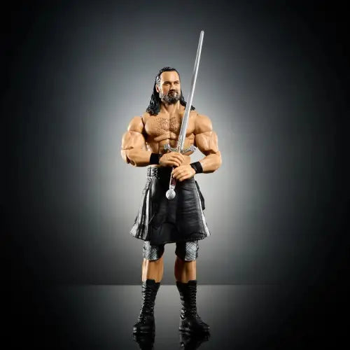 Drew McIntyre Action Figure from WWE Elite Collection Series 115 with sword