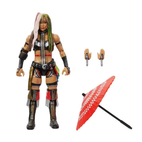 Asuka WWE action figure with accessories from the WWE Elite Collection Series 115