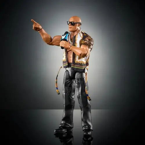 Dwayne The Rock Johnson WWE Elite Collection Series 115 action figure for collectors
