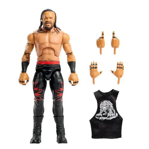 WWE Elite Collection Series 118 Jacob Fatu Action Figure with Accessories for WWE Elite fans