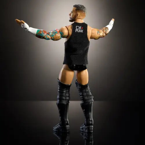 CM Punk action figure from WWE Elite Collection Top Picks 2025 Wave 2 display
