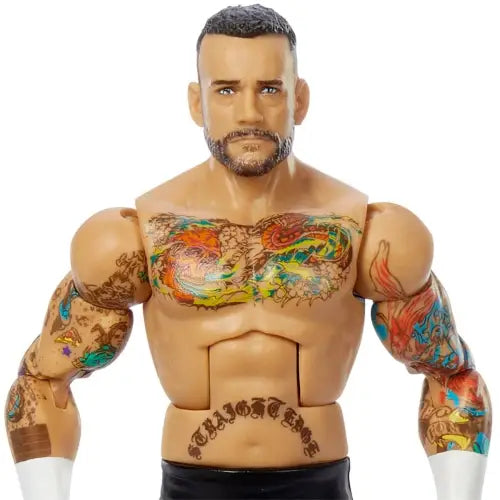 CM Punk action figure from WWE Elite Collection Top Picks 2025 Wave 2 display