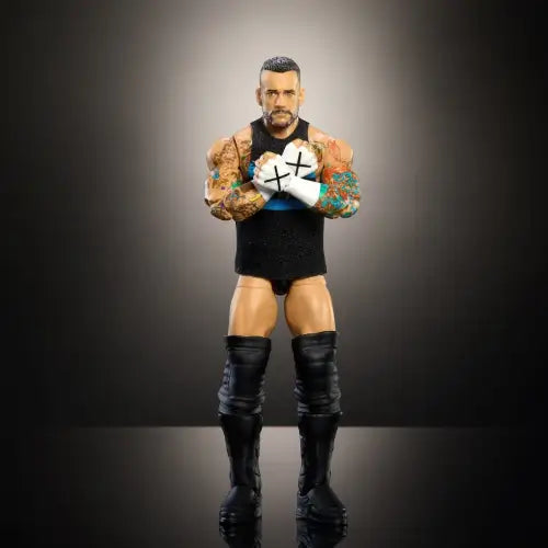 CM Punk action figure from WWE Elite Collection Top Picks 2025 Wave 2 display