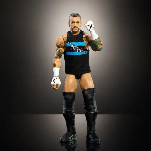 CM Punk action figure from WWE Elite Collection Top Picks 2025 Wave 2 display