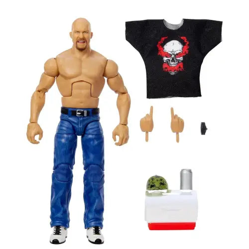 Stone Cold Steve Austin action figure from WWE Elite Collection Top Picks 2025 Wave 2