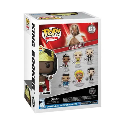 WWE King Booker T Funko Pop Vinyl Figure Set