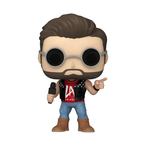 WWE LA Knight Funko Pop! Vinyl Figure #172 showcasing the Knight Funko Pop collectible