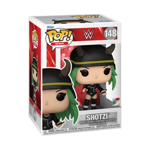 WWE Shotzi Blackheart Funko Pop Vinyl Figure #148 in box for collectors
