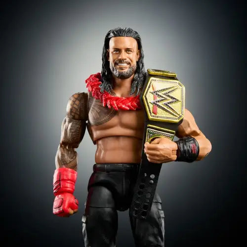 WWE Ultimate Edition Roman Reigns action figure from WWE Ultimate collection
